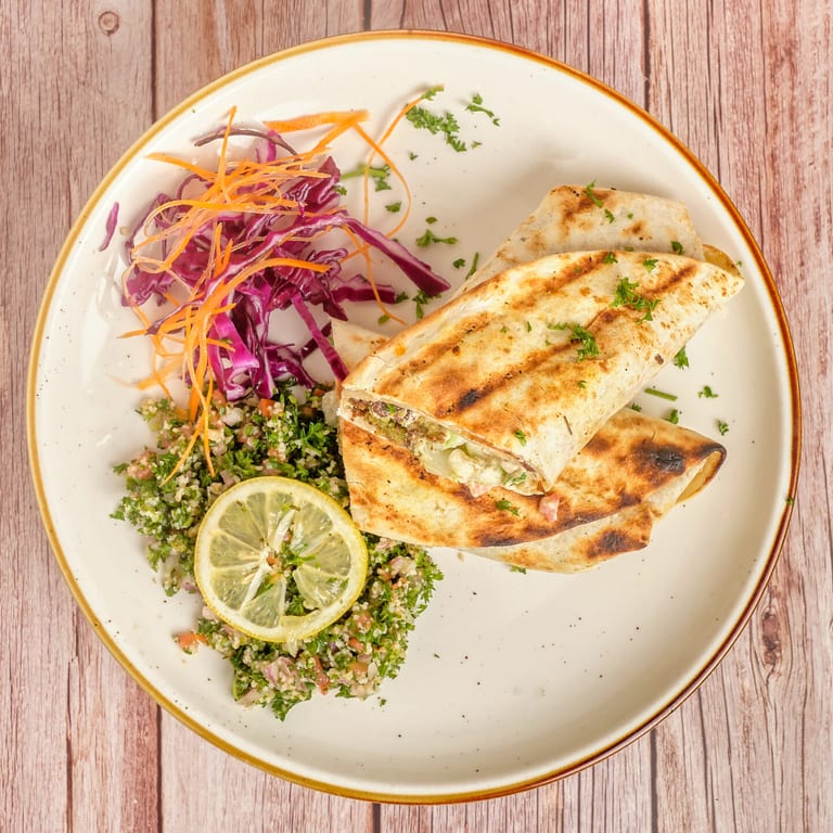 Delicious Chicken Shawarma Awaits