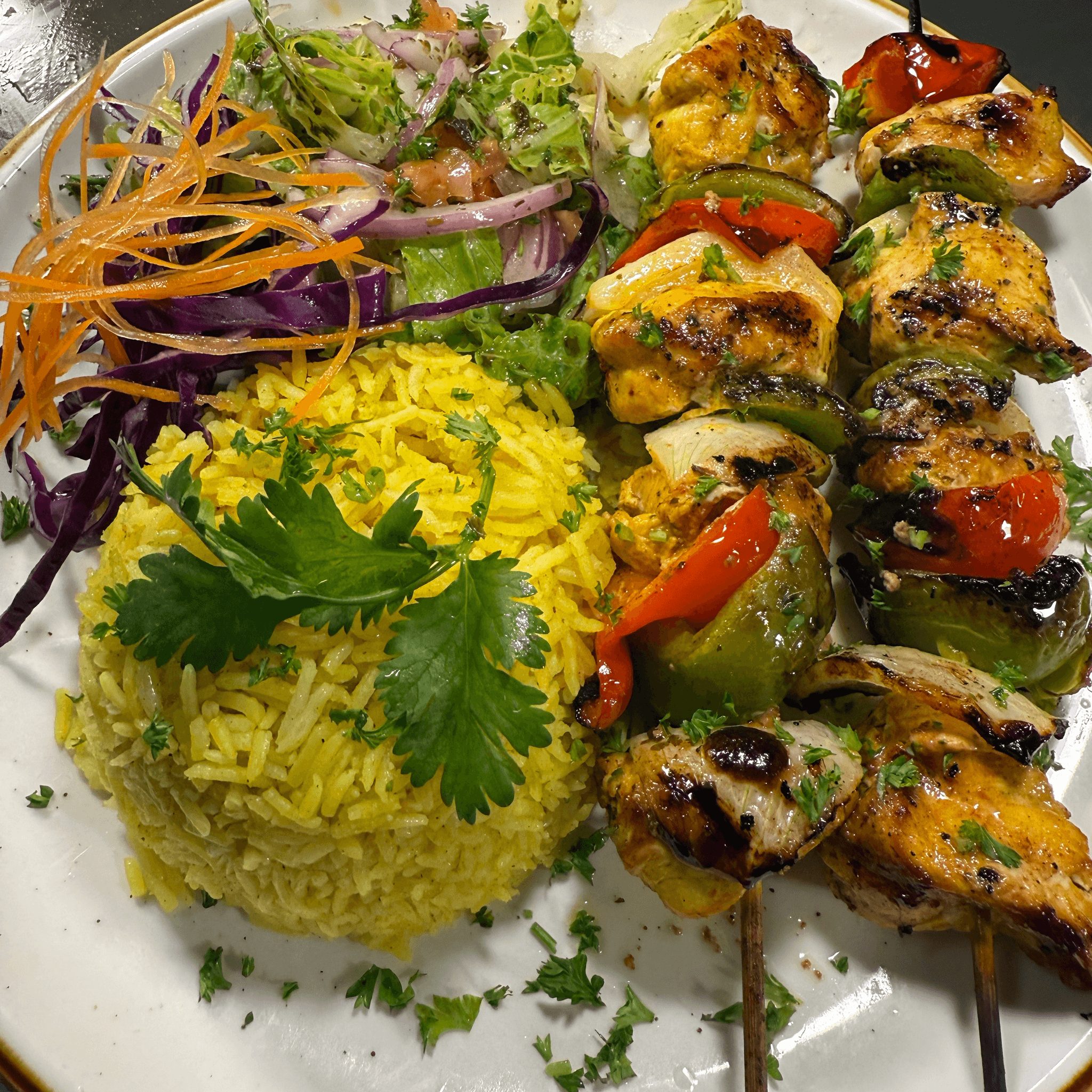 Chicken Kabob.