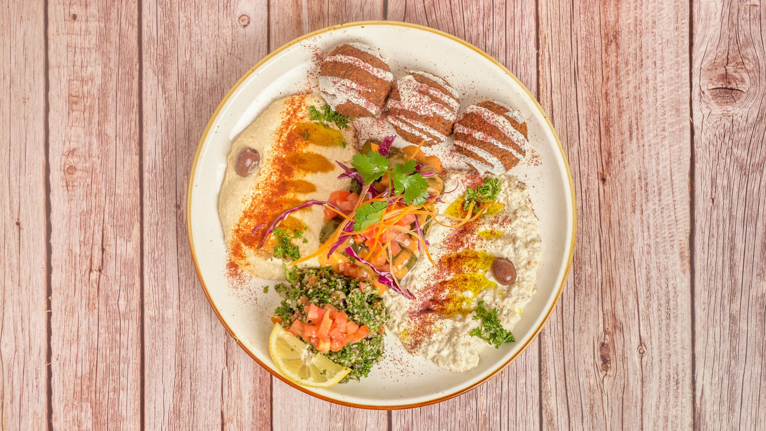 Large Mezze Platter.