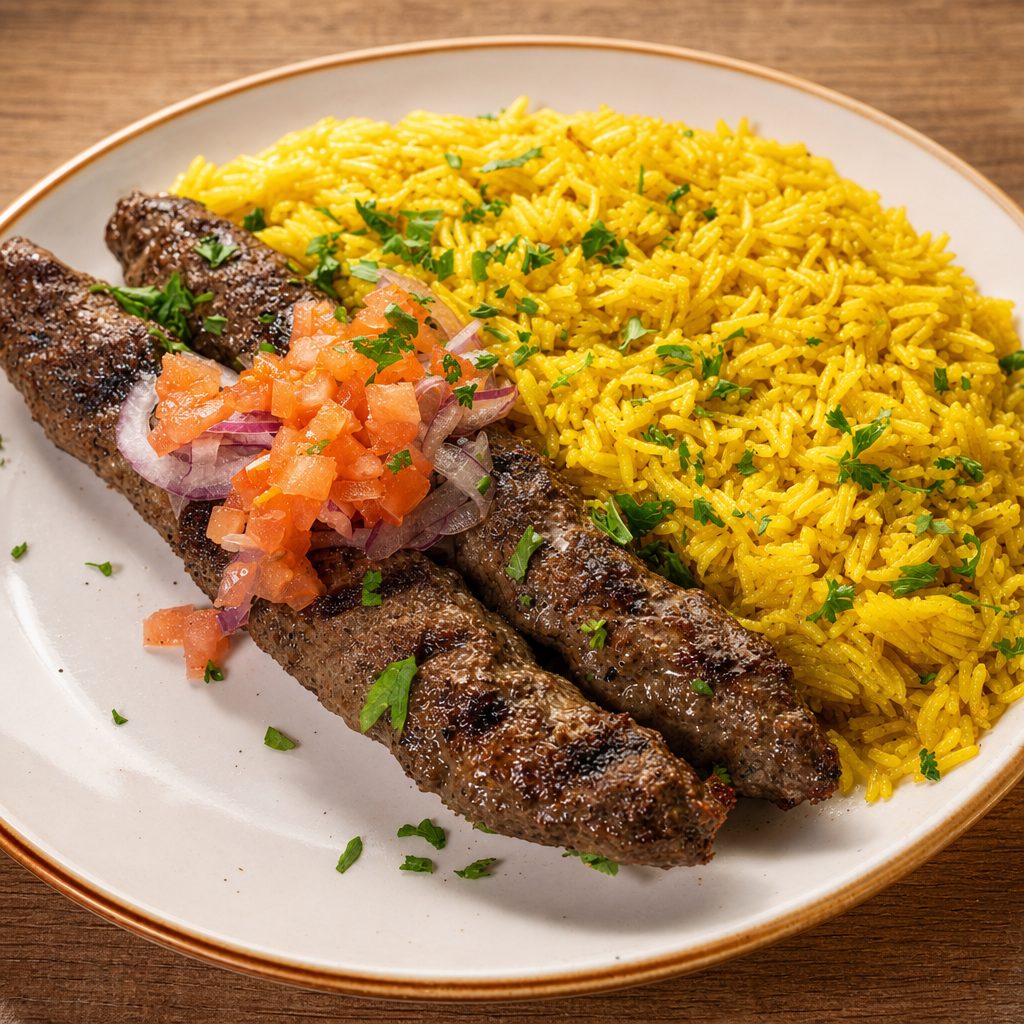 Kids Kafta Kabob.
