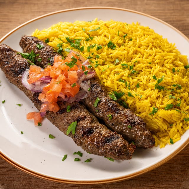 Kids Kafta Kabob.