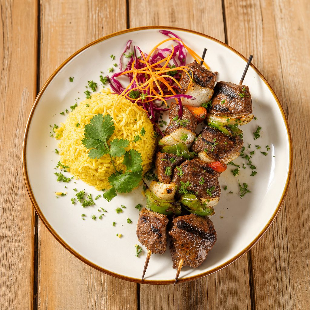 Lamb Kabobs.
