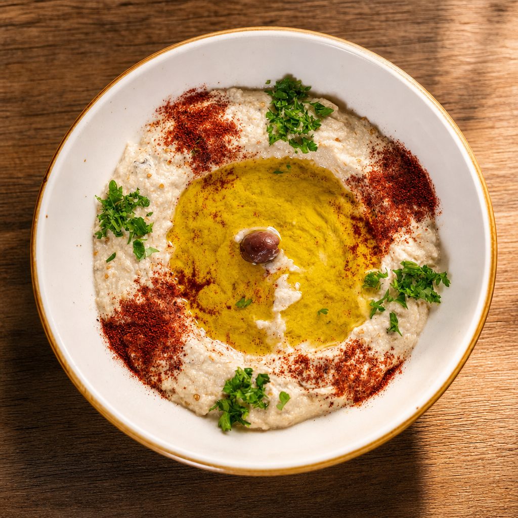 Baba Ganouj.