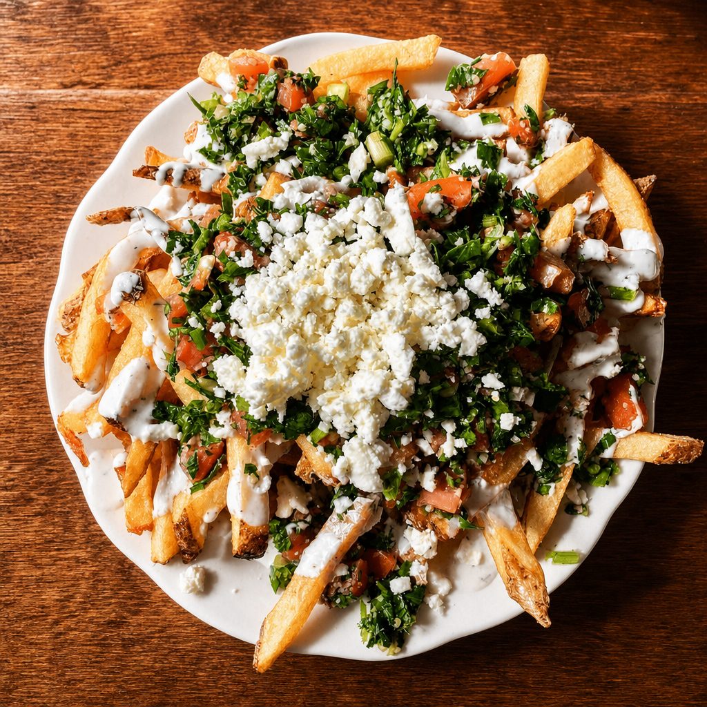 Gyro Loaded Fries.