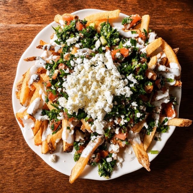 Gyro Loaded Fries.