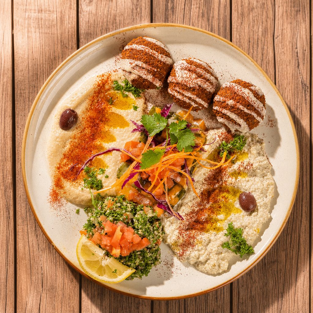 Large Mezze Platter.