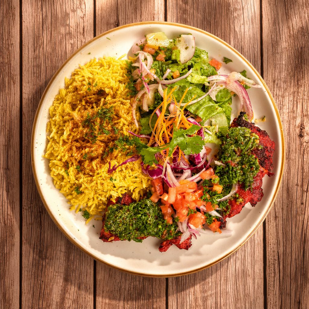 Chicken Tikka Kabob.